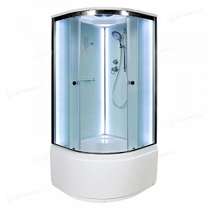 Душевая кабина Deto D80S LED 80*80*220 с подсветкой